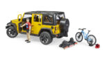 Bruder Τετρακίνητο Wrangler Rubicon με ποδήλατο και αναβάτη - Image 3