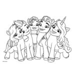 ΜΠΛΟΚ ΖΩΓΡΑΦΙΚΗΣ MY LITTLE PONY 23X33 40ΦΥΛ ΑΥΤΟΚ-ΣΤΕΝΣΙΛ- 2ΣΕΛ ΧΡ 2ΣΧ - Image 5