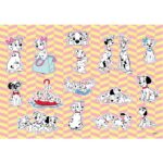 ΜΠΛΟΚ ΖΩΓΡΑΦΙΚΗΣ 101 DALMATIANS 23X33 40ΦΥΛ ΑΥΤΟΚ-ΣΤΕΝΣΙΛ- 2ΣΕΛ ΧΡ 2ΣΧ. - Image 3