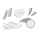 ΜΠΛΟΚ ΖΩΓΡΑΦΙΚΗΣ MUST BEST PRESS START - FOOTBALL 23X33 40 ΦΥΛΛΑ ΜΕ ΑΥΤΟΚΟΛΛΗΤΑ-ΣΤΕΝΣΙΛ- 2 ΣΕΛ. ΧΡΩΜ - Image 4