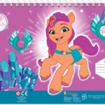 ΜΠΛΟΚ ΖΩΓΡΑΦΙΚΗΣ MY LITTLE PONY 23X33 40ΦΥΛ ΑΥΤΟΚ-ΣΤΕΝΣΙΛ- 2ΣΕΛ ΧΡ 2ΣΧ