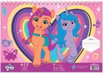 ΜΠΛΟΚ ΖΩΓΡΑΦΙΚΗΣ MY LITTLE PONY 23X33 40ΦΥΛ ΑΥΤΟΚ-ΣΤΕΝΣΙΛ- 2ΣΕΛ ΧΡ 2ΣΧ - Image 2