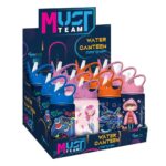 Παγούρι Παιδικό Must 500ml Αλουμινίου Με Καλαμάκι 7X19,5 4 Σχέδια