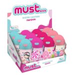 Παγούρι Νηπίου Must 500ml Πλαστικό Για Κορίτσι Με Καλαμάκι 9X19 Σε 4 Σχέδια