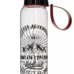 Παγούρι Πλαστικό Κόκκινο/Μαύρο 750ml