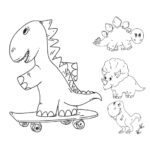 PUZZLE 24TEM 41Χ28ΕΚ ΜΕ 3ΣΕΛ ΧΡΩΜΑΤΙΣΜΟΥ ΔΕΙΝΟΣΑΥΡΟΙ - Image 4