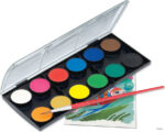 Faber-Castell Σετ Νερομπογιές με Πινέλο 30mm 12 Χρωμάτων - Image 2