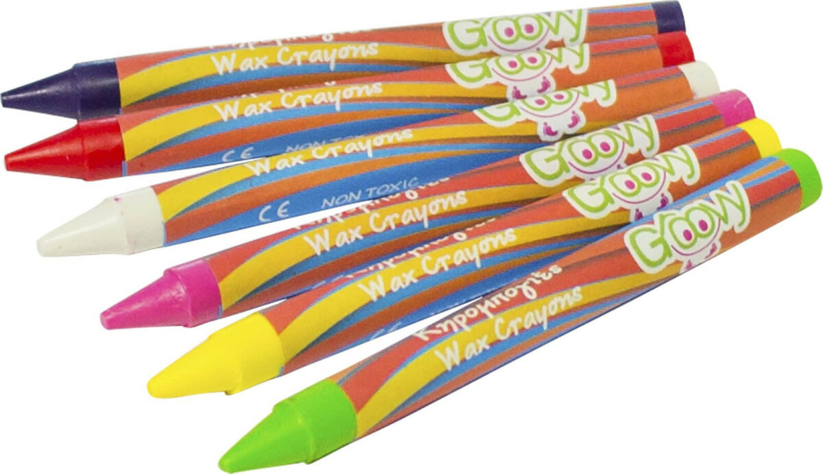 Groovy Σετ Κηρομπογιές 12τμχ - Image 2