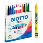 Κηρομπογιές Giotto Cera pastel 12τεμ.