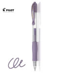 PILOT ΣΤΥΛΟ G-2 0.7mm ΜΕΤΑΛΛΙΚΟ ΜΩΒ