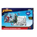 PUZZLE ΧΡΩΜΑΤΙΣΜΟΥ 2 ΟΨΕΩΝ 100ΤΕΜ 49Χ36ΕΚ SPIDERMAN