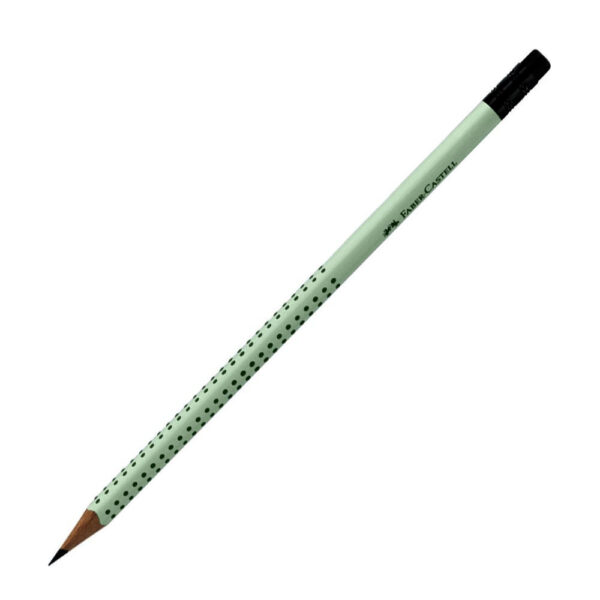 Faber-Castell μολύβι με γόμα "Grip" Olive