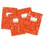 Doodle Τετράδιο Πορτοκαλί Ριγέ 17x25 50φ.