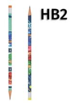 Μολύβι με Γόμα HB2, Pj Masks 60 τεμάχια - Image 2