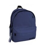 Τσάντα Πλάτης Must Monochrome rPET Μπλε Navy 2 Κεντρικές Θήκες