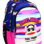 Τσάντα Πλάτης Δημοτικού Paul Frank Dance Back Me Up