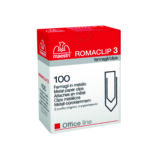 Συνδετήρες εγγράφων Roma Clip No.3/100