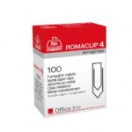 Συνδετήρες εγγράφων Roma Clip No.4/100