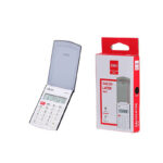 DELI ΑΡΙΘΜΟΜΗΧΑΝΗ 8 ΨΗΦΙΩΝ 10.15x6.05x1.1cm EASY-PROTECT ΜΑΥΡΗ