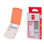 DELI ΑΡΙΘΜΟΜΗΧΑΝΗ 8 ΨΗΦΙΩΝ 10.15x6.05x1.1cm EASY-PROTECT ΠΟΡΤΟΚΑΛΙ