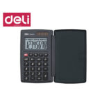 DELI ΑΡΙΘΜΟΜΗΧΑΝΗ 8 ΨΗΦΙΩΝ 10.35x6.25x1.05cm EASY-PROTECT ΜΑΥΡΗ