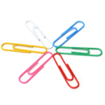Συνδετήρες Χρωματιστοί +Efo Νο5 100τεμ